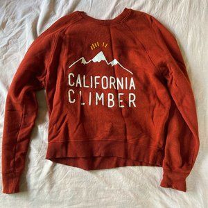 Uniqlo Brick-Red Sweatshirt (XS-S)